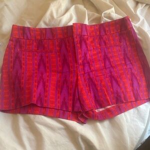 GAP Vibrant Pink & Orange Patterned Women's Shorts